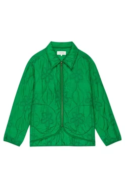 The Great Daisy Quilted Jacket in Dill