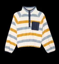 The Great Excursion Pullover in Meadow Stripe