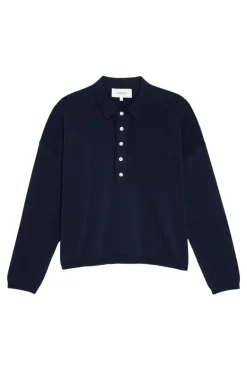 The Great Polo Sweater in Dark Navy