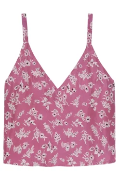 The Great Port Cami in Aubergine Field Bloom