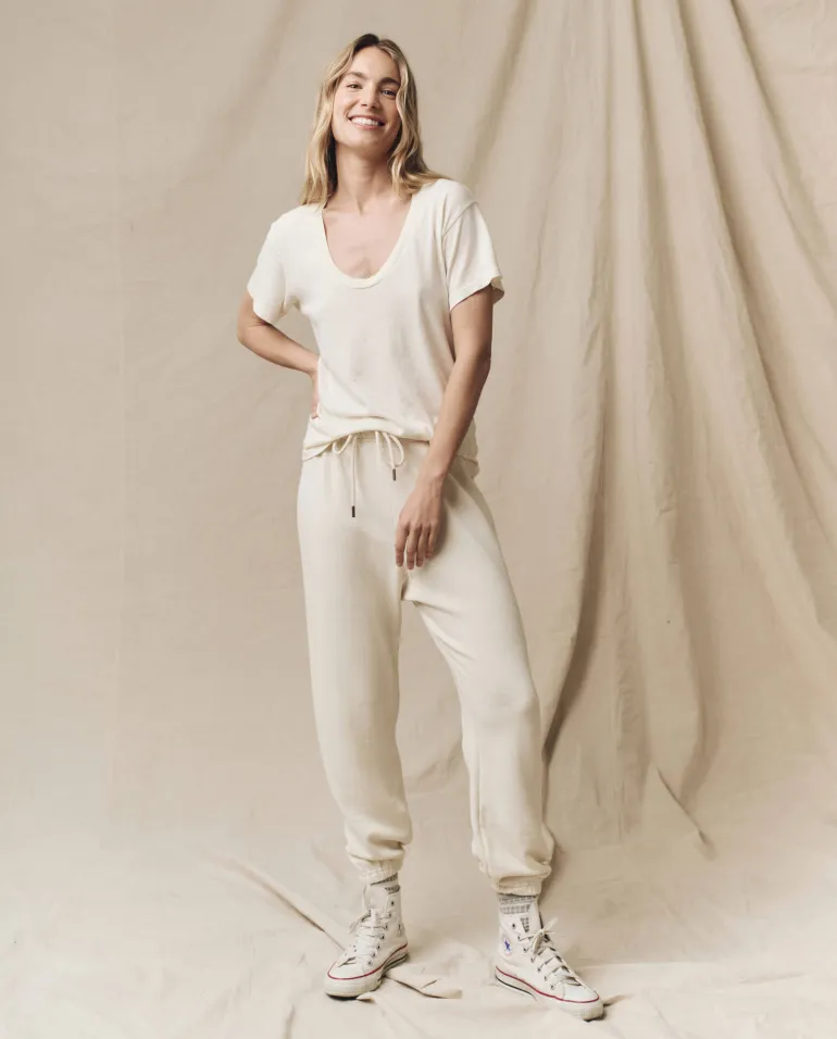 The Great Slim U neck Tee