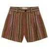 The Great Trouser Short in Bolero Stripe