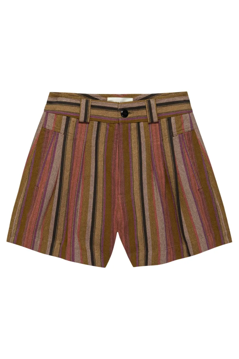 The Great Trouser Short in Bolero Stripe