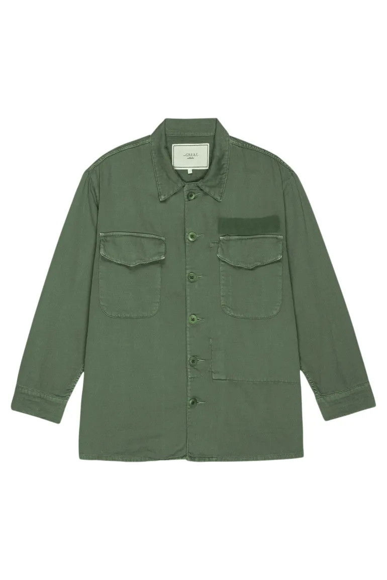 The Great Vintage Army Jacket in Classic Army