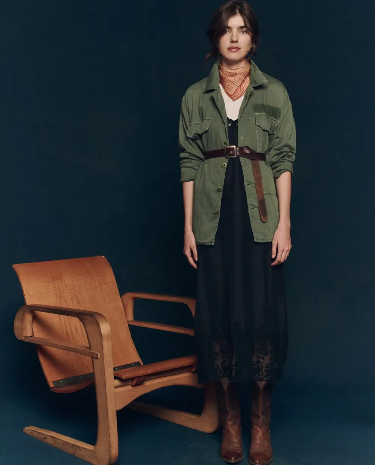 The Great Vintage Army Jacket in Classic Army