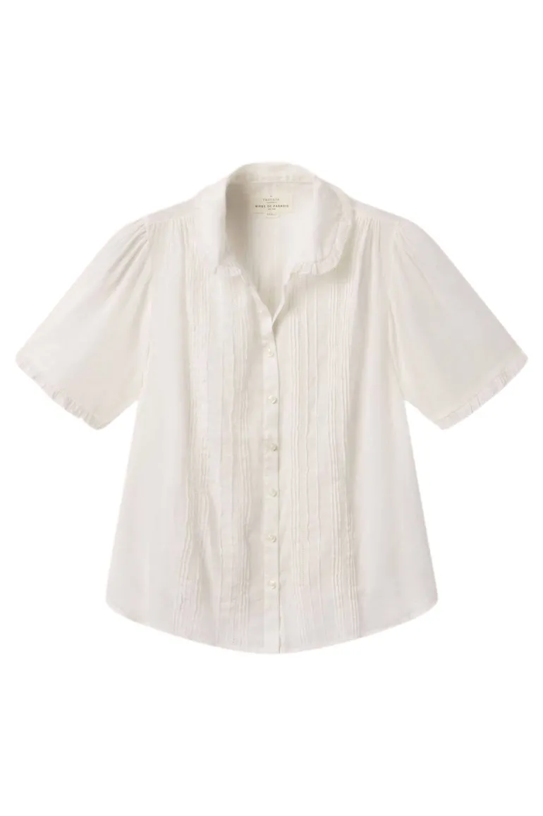 Trovata Birds of Paradis Millie Blouse in White