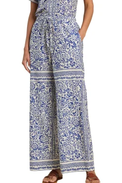 Trovata Birds of Paradis Vera Pants in Hydra Border