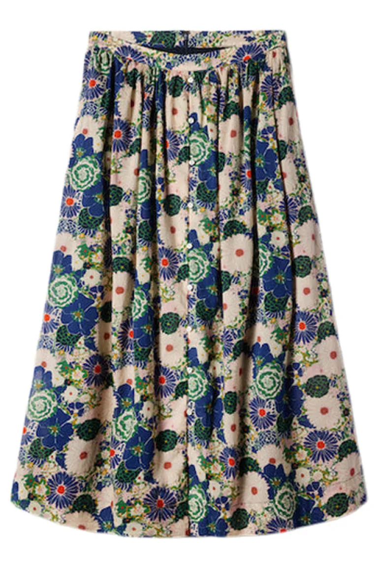 Trovata Birds of Paradis Lisette Skirt in Medley Floral