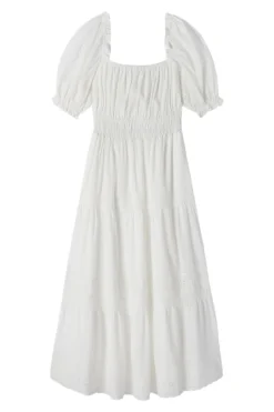 Trovata Birds of Paradis Marguerite Dress in Summer Eyelet