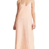 Trovata Birds of Paradis Reva Dress in Creamsicle Stripe