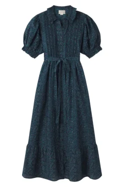 Trovata Birds of Paradis Camille Dress in Blue Ridge Ditsy
