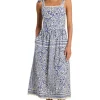 Trovata Birds of Paradis Alessia Dress in Hydra Border