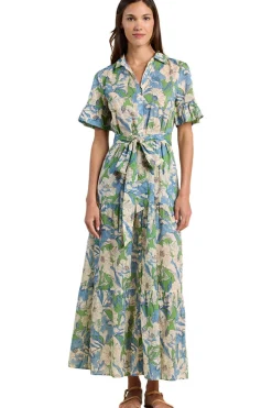 Trovata Birds of Paradis Martine Dress in Oasis Floral