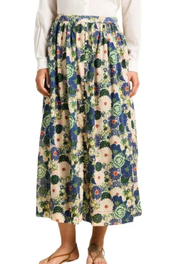 Trovata Birds of Paradis Lisette Skirt in Medley Floral