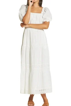 Trovata Birds of Paradis Marguerite Dress in Summer Eyelet