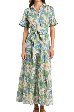 Trovata Birds of Paradis Martine Dress in Oasis Floral