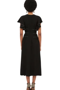 Ulla Johnson Anais Dress in Noir