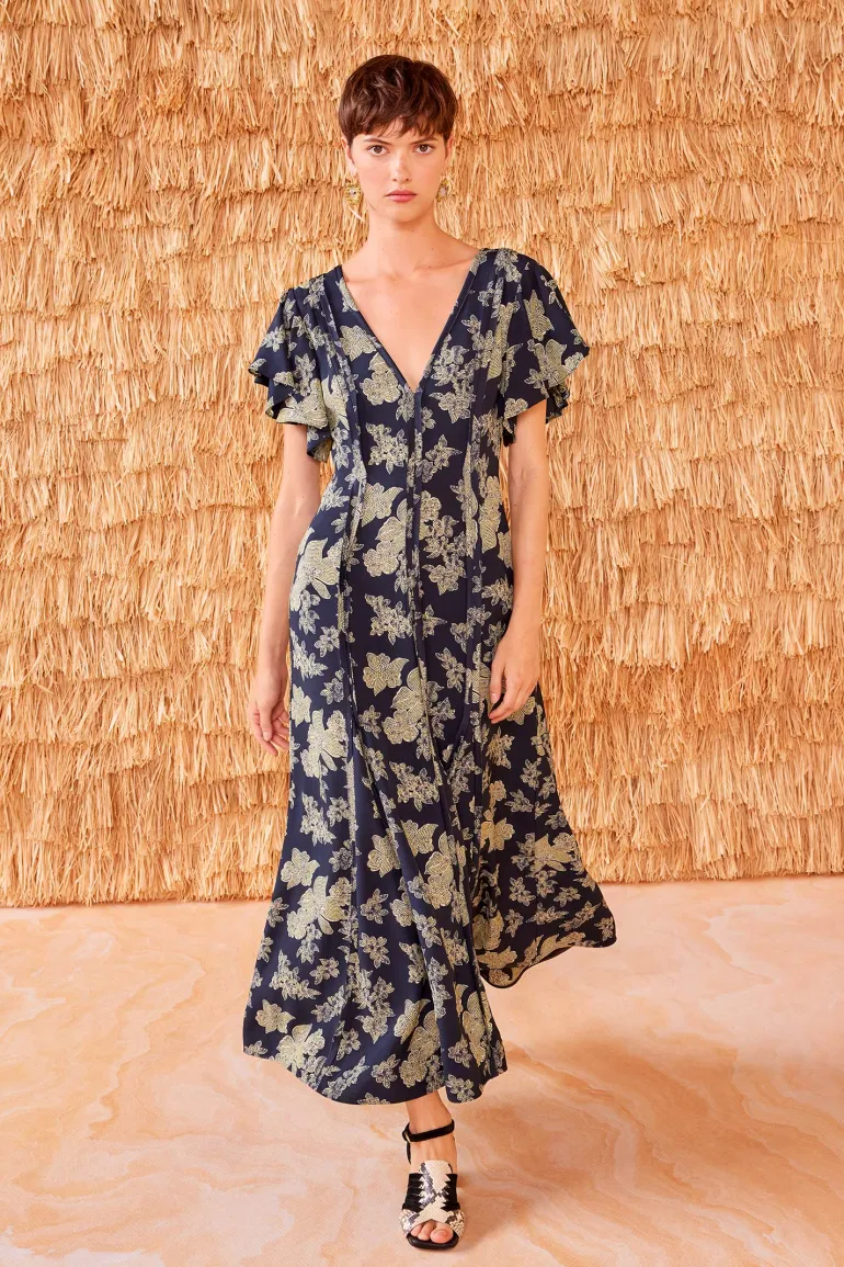 Ulla Johnson Evette Dress in Minuit