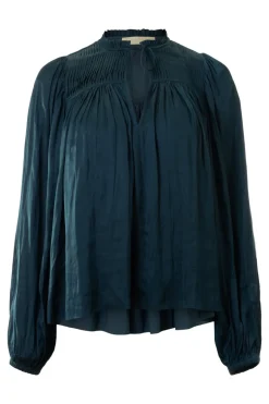 Ulla Johnson Freja Blouse in Neptune