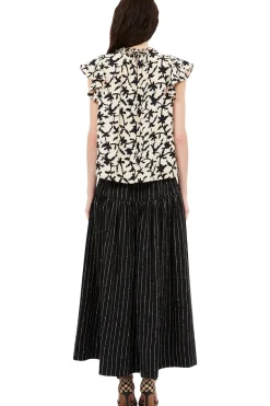 Ulla Johnson Julia Top in Moonstone