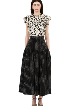 Ulla Johnson Julia Top in Moonstone