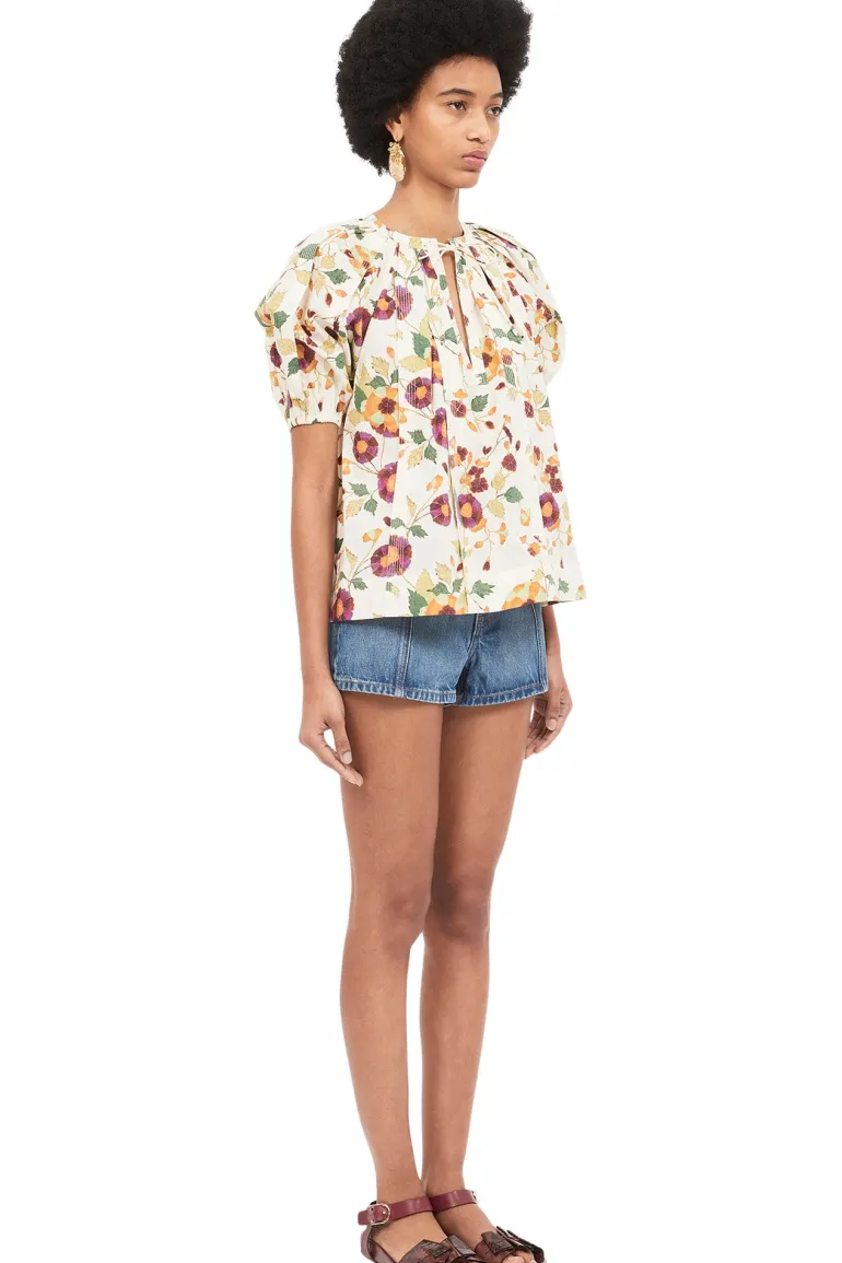 Ulla Johnson Loli Top in White Iris