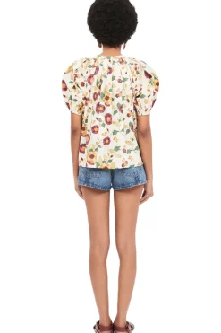 Ulla Johnson Loli Top in White Iris