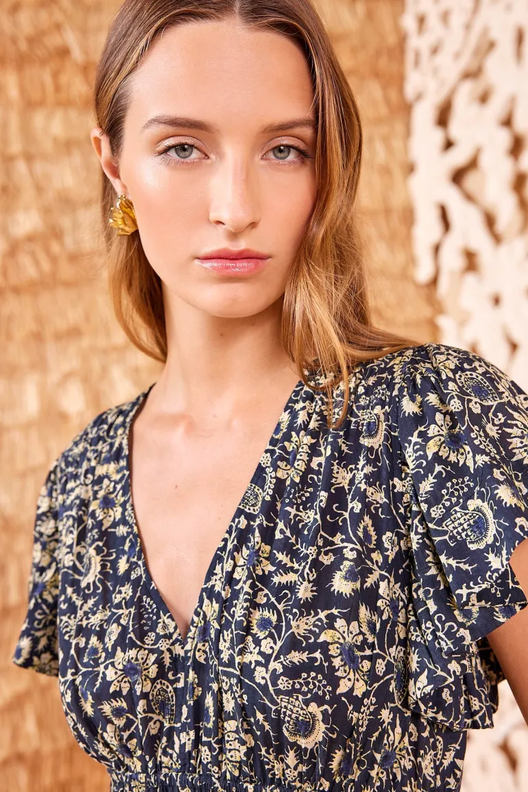 Ulla Johnson Lyria Dress in Raven