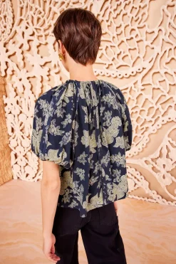 Ulla Johnson Marcelena Top in Minuit