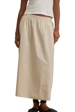 Velvet Bella Skirt in Sesame