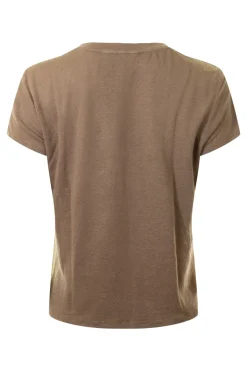 Velvet Casey Linen Short Sleeve Tee
