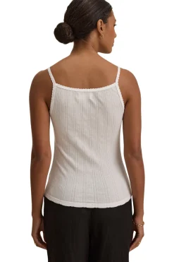 Velvet Iniku Camisole Tank in White