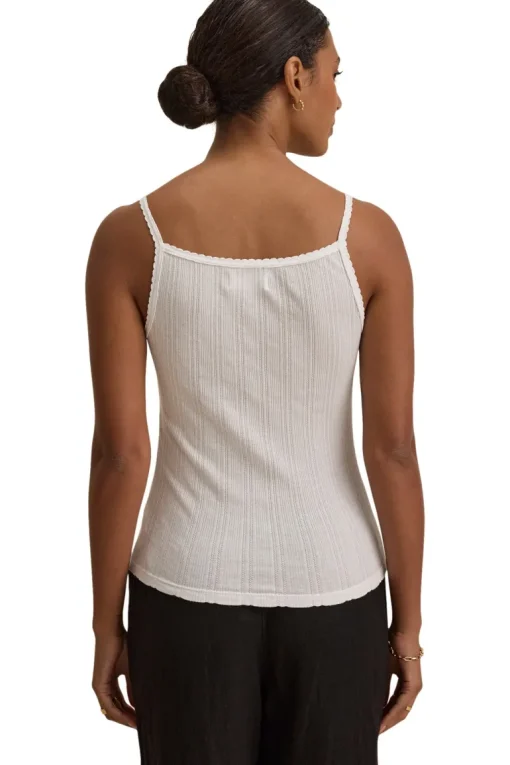 Velvet Iniku Camisole Tank in White