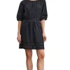 Velvet Izabella Dress in Black