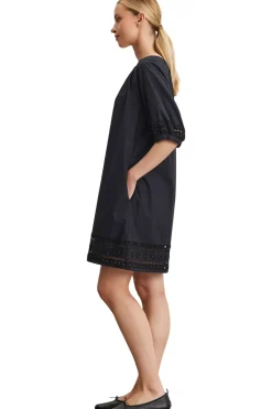 Velvet Izabella Dress in Black