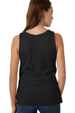 Velvet Joy Tank Top in Black