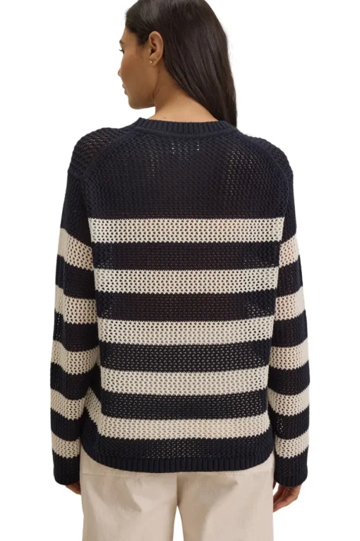 Velvet Kanan Sweater in Navy-Milk
