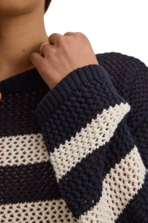 Velvet Kanan Sweater in Navy-Milk
