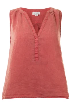 Velvet Tacy Linen Sleeveless Top