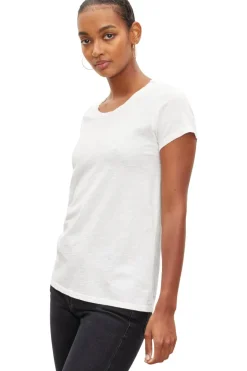 Velvet Tilly Cotton Slub Short Sleeve Crewneck T-shirt