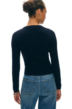 White & Warren Cashmere Slim Crewneck