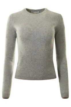 White & Warren Cashmere Slim Crewneck