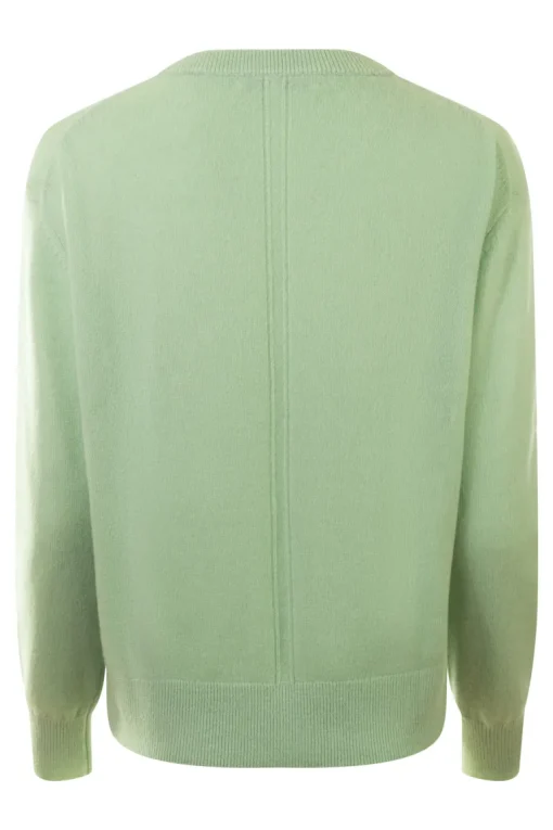 White & Warren Cashmere V-neck Sweater