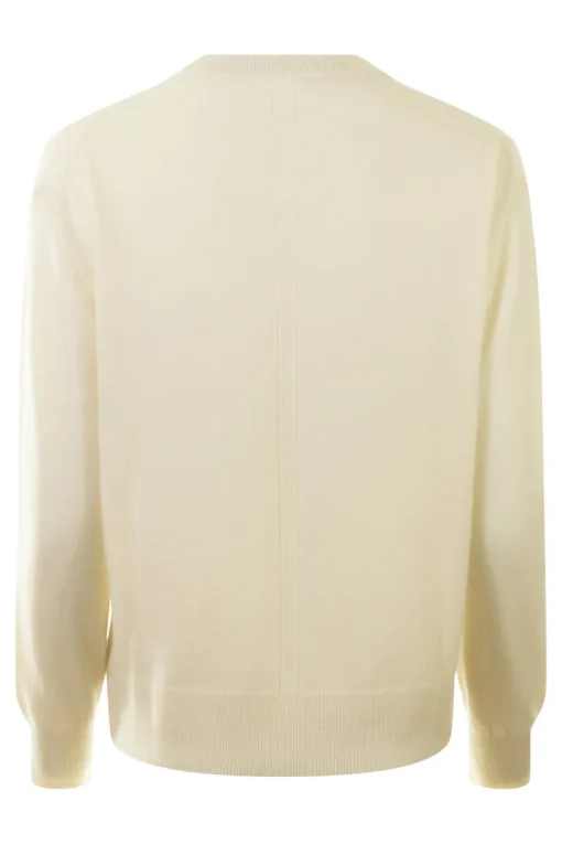 White & Warren Cashmere V-neck Sweater
