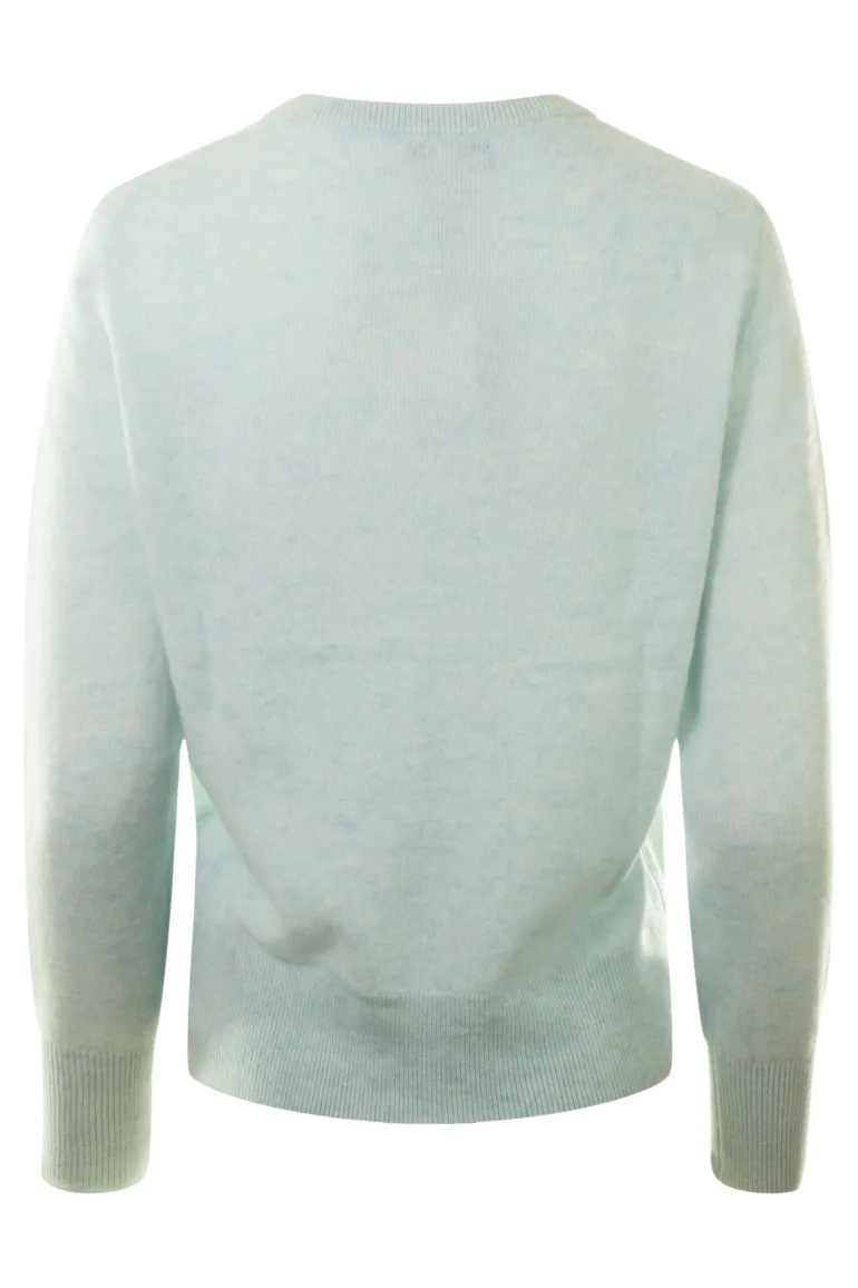 White & Warren Cashmere V-neck Sweater