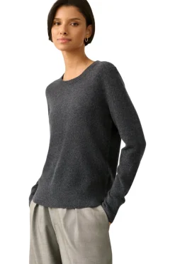 White & Warren Classic Cashmere Crewneck Sweater