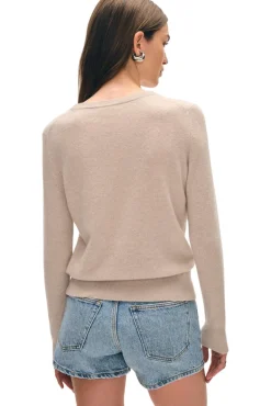 White & Warren Classic Cashmere Crewneck Sweater