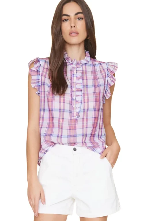 Xirena Brenna Top in Quartz Cloud