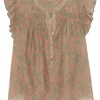 Xirena Bria Top in Olive Coral