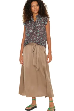 Xirena Glenda Skirt in Cool Bronze